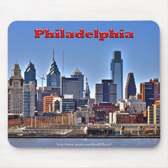 Philadelphia "HDR" Skyline Mousepad (Frente)