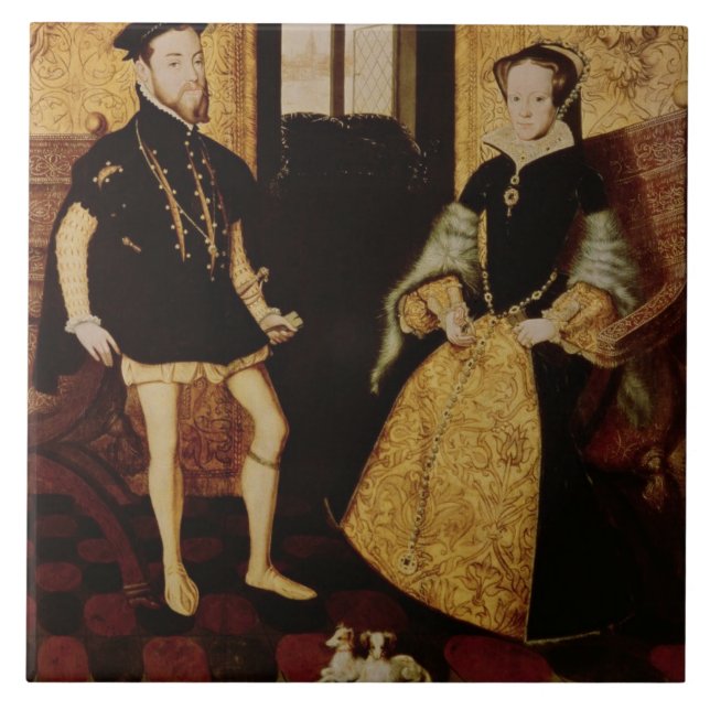 Philip II e Mary mim, 1558 (Frente)