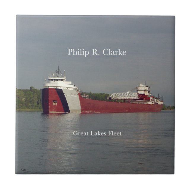 Philip R. Clarke azulejo (Frente)