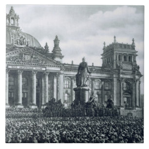 Philipp Scheidemann (1865-1939) dá um endereço f