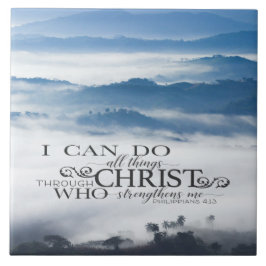 Philippians 4:13 Todas as coisas através da Bíblia