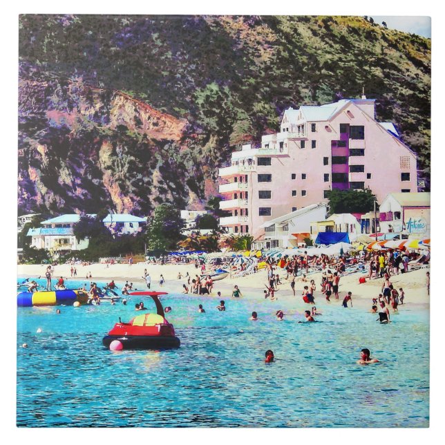 Philipsburg Sint Maarten Beach (Frente)