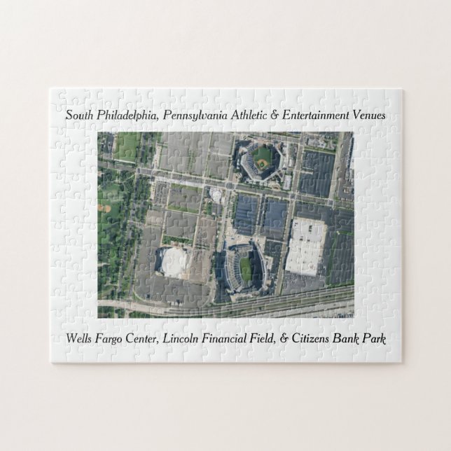 Philly Sports & Entertainment Fac. Quebra-cabeça (Horizontal)