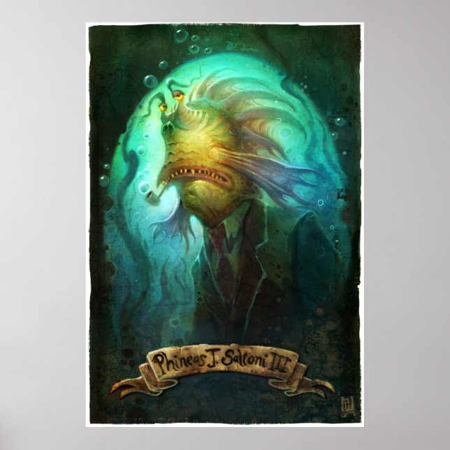 Phineas J. Saltoni III Impressão (Frente)