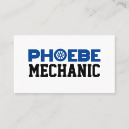 Phoebe Mechanic Cartão de visita