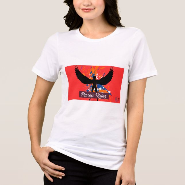 Phoenix Rising Confidence Archetype T-Shirt (Frente)