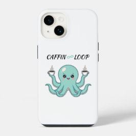 Phone Case – Octopus Coffee Design