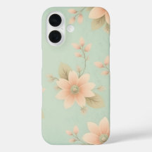 Phone floral 16 case matte