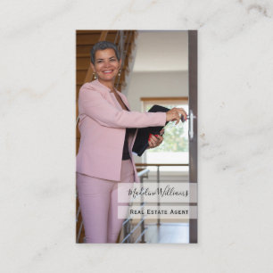 Photo Real Estate Agent Cartão de visita
