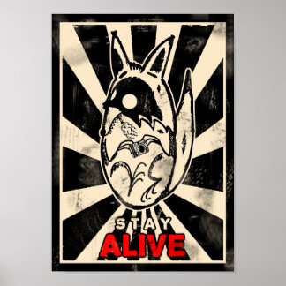 Photocoyote STAY VIVE Poster