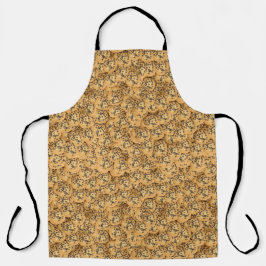 Photorealistic Chocolate Chip Cookie Apron