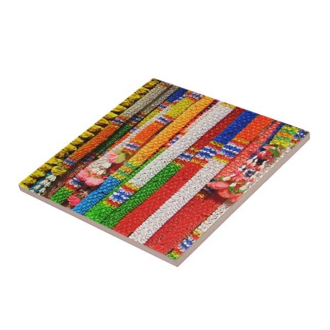 Phuang Maalai - Tailandês Floral Garland (Lateral)