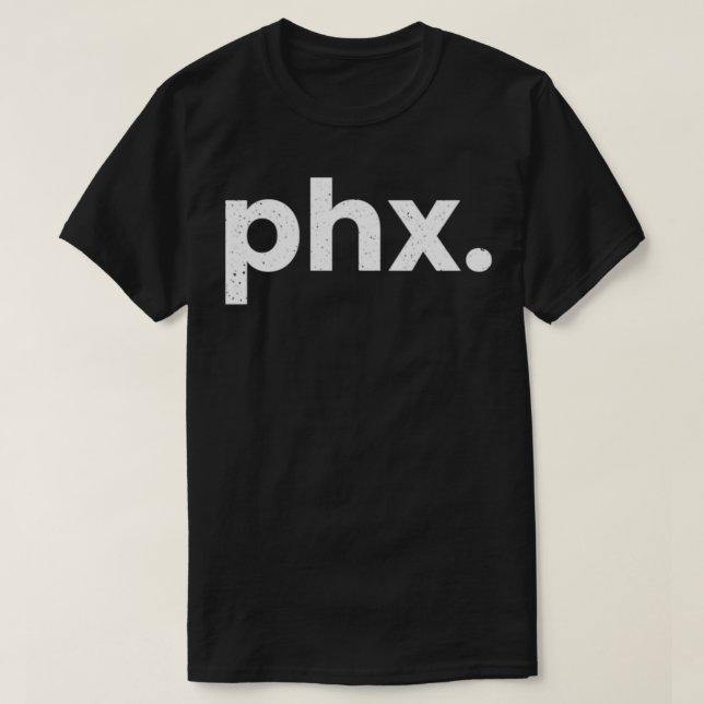 PHX Phoeni Arizona Airport Code List PHX Pullover (Frente do Design)