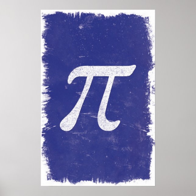 Pi Art - Posters de matemática (Frente)