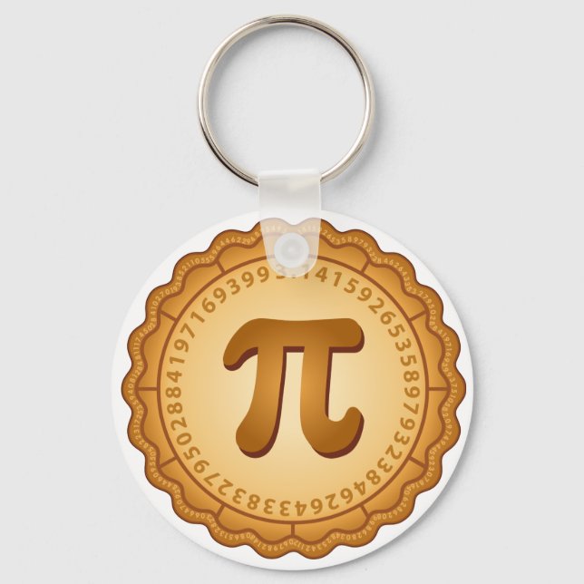 Pi Day, Celebre A Matemática! Chaveiro (Frente)