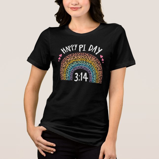 Pi Day Rainbow Lepard Print (Frente)