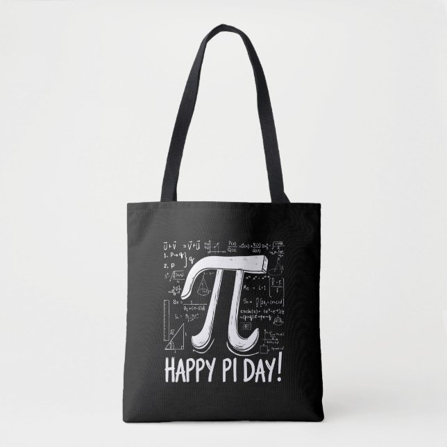 Pi Day Tote Bag - Chic and Practical Math Lover (Frente)