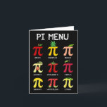 Pi Menu Pie Math Day Mathematic Professor Pi S<br><div class="desc">Pi Menu Pie Math Day Mathematics Math Teacher Pi - Símbolo Pi</div>