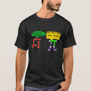 Pi, seja um design de camiseta engraçado racional