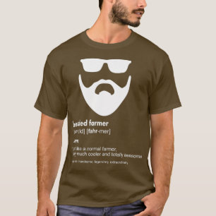 Piada de cultivo da camisa da barba de camisa