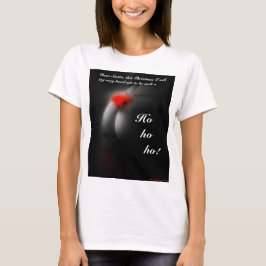 Piada de Papais noeis de Natal travesso Camiseta f