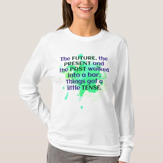 Piada Inglesa Camisa Verde Tenso (Frente)