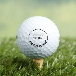 Piada Mínima Personalizada de Golfe Funny de Prime