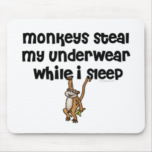 Piada Mousepads do macaco