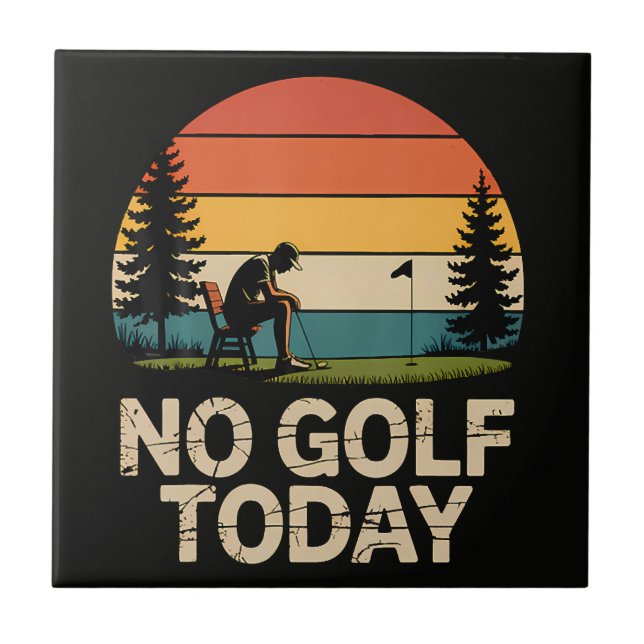 Piada Sem Golfe Hoje Engraçado Triste (Frente)
