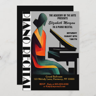 Piano Considerando 1 Convite para Abstrato mínimo 