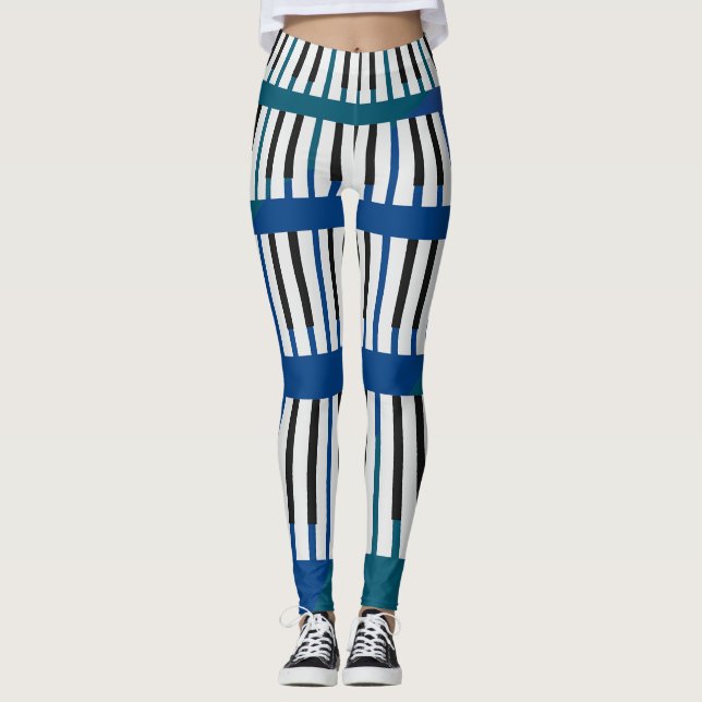 Piano Keys Music Leggings (Frente)