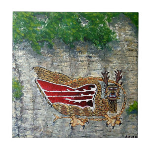 Piasa Bird Illinois - Legenda Nativa Americana
