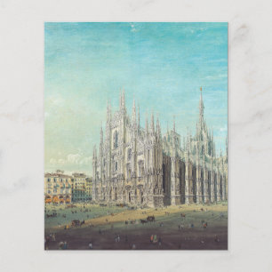 Piazza del Duomo em Milão por Carlo Bossoli