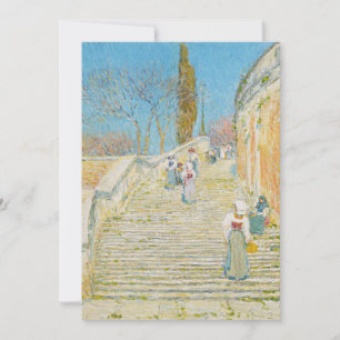 Piazza di Spagna, Roma   Childe Hassam