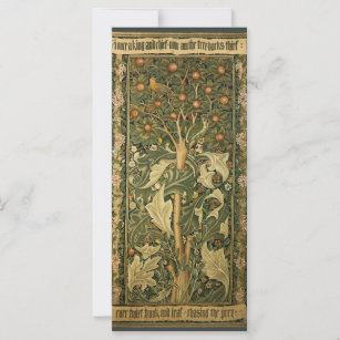 Pica-pau de William Morris, Vintage Textile Art