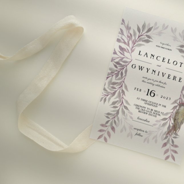 Pica-pica-pica-rosa caia convite rústico (Criador carregado)