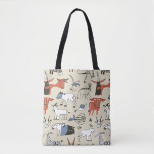 Picasso's Menagerie Tote Bag
