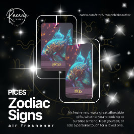 Pices Zodíaco Sinais Celestiais de Fresco de Ar