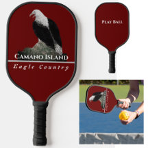 Pickle Ball Racket, Águia, Personalizar Texto da C