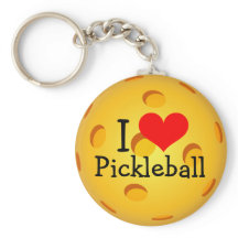 Pickleball Chaveiro - "I Love Pickleball"