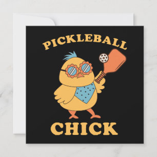 Pickleball Chick - retrô