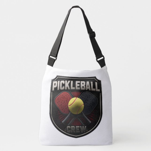 Pickleball Crew Tote Bag – Pickleball Player Shoul (Frente)