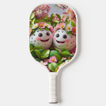 Pickleball de primavera - Pás Frescas e Florais