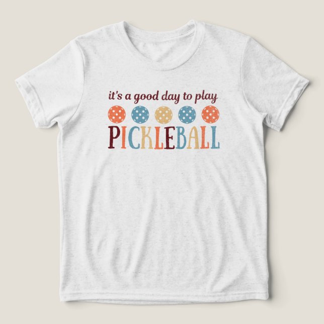 Pickleball Dizendo Coisa Engraçada (Design frontal)