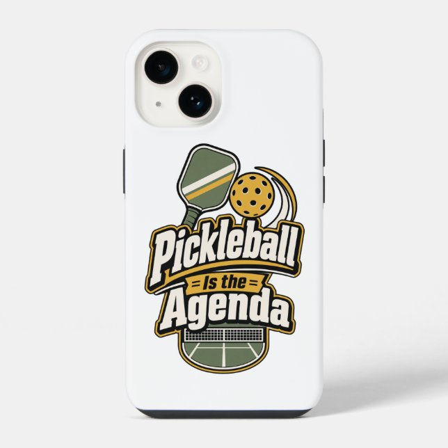 Pickleball É a Agenda | Presente de Pickleball par (Verso)