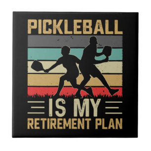 Pickleball É Meu Plano De Reforma Engraçado Pickle