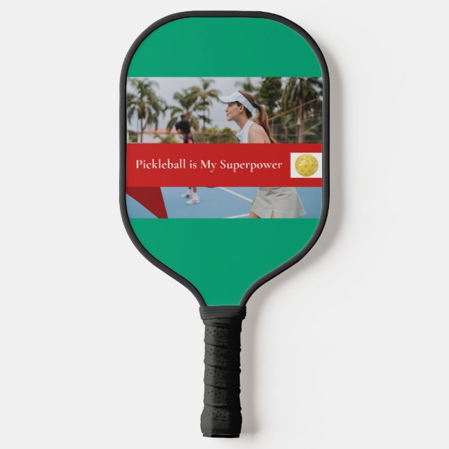 Pickleball É Meu Superpoder (Back)