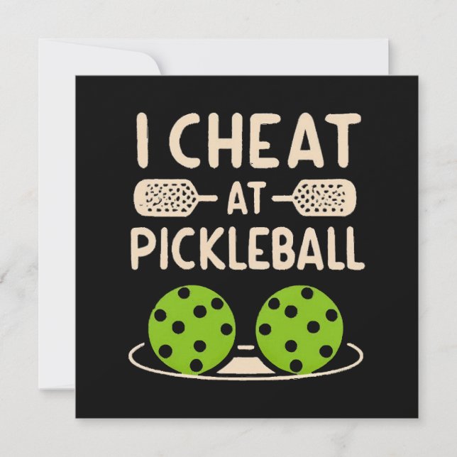 Pickleball Engraçado (Frente)