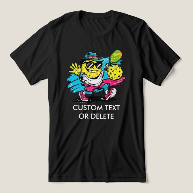 pickleball engraçado (Design frontal)