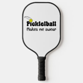 Pickleball Faz-Me Jurar - Pickleball Engraçado